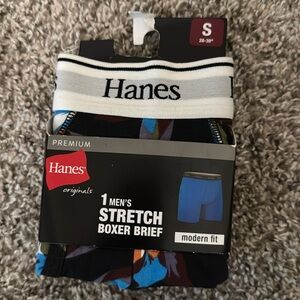 Hanes Originals Stretch Boxer Brief Size Small